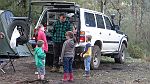 10-Trip Leader Laurie entertains the kids before leaving Hickey Creek